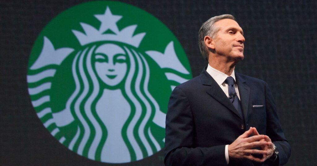 Starbucks CEO Howard Schultz